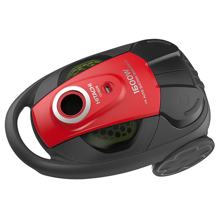 Hitachi Vacuum Cleaner Cloth & Nano Titanium Filter CV-BG18 1800W - Black × Red