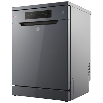 غسالة اطباق هوفر انفرتر شاشة ديجيتال 13 فرد 5 برامج 60 سم HF3E9L0A-EG - فحمي