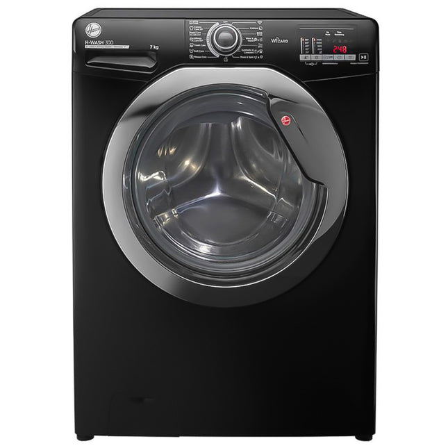 غسالة ملابس هوفر فول أوتوماتيك 7 كجم H3WS173DC3B-ELA - أسود