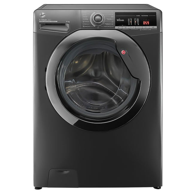 غسالة ملابس هوفر فول أوتوماتيك 8 كجم H3WS383TAC3R-ELA - فضي