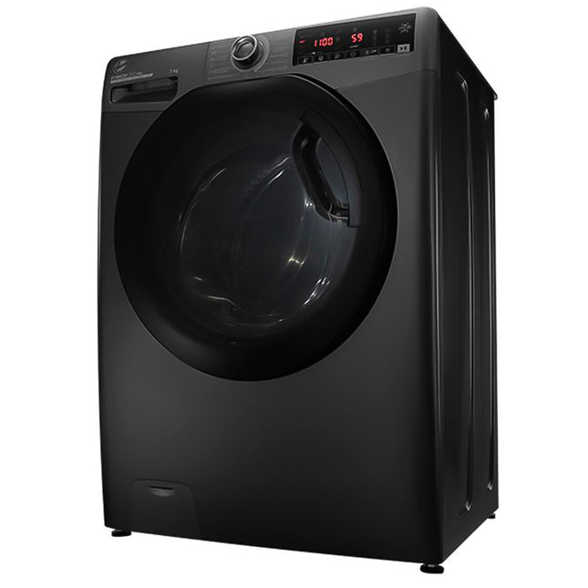 غسالة ملابس هوفر فول أوتوماتيك انفرتر 7 كجم H3WS17TMF3R-ELA - فضي