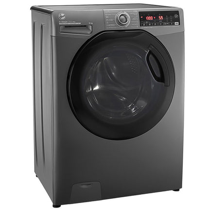 غسالة ملابس هوفر فول أوتوماتيك انفرتر 8 كجم H3WS38TAMF7R-ELA - فضي