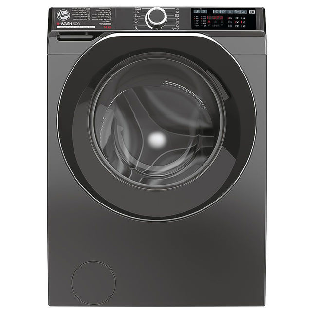 غسالة ملابس هوفر فول أوتوماتيك انفرتر 14 كجم HW414AMBCR-EGY - فضي