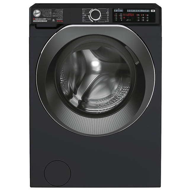 غسالة ملابس هوفر فول أوتوماتيك انفرتر 14 كجم مجفف 9 كجم HDP4149AMBCB-EGY - أسود