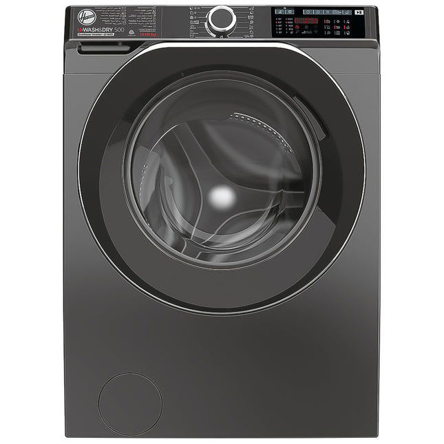 غسالة ملابس هوفر فول أوتوماتيك انفرتر 14 كجم مجفف 9 كجم HDP4149AMBCR-EGY - فضي