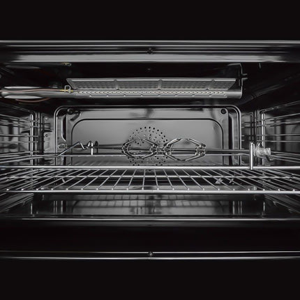 بوتاجاز لاجيرمانيا 5 شعلة غاز 90 × 60 سم 9M10G4A1X4AWW - ستانلس × اسود