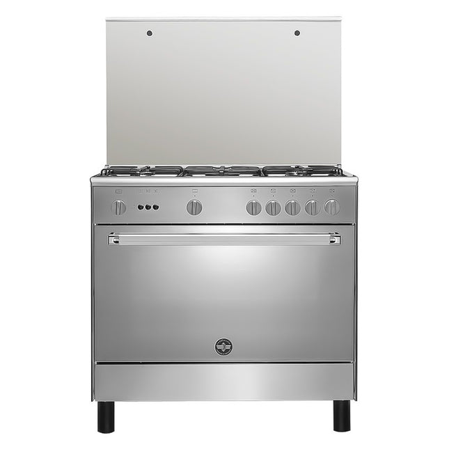 بوتاجاز لاجيرمانيا 5 شعلة غاز 90 × 60 سم 9C10GRB1X4AWW - ستانلس