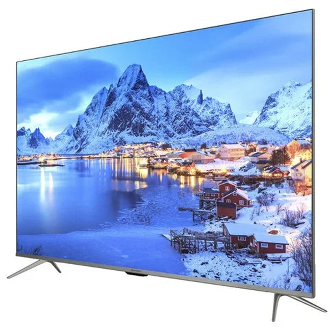 تليفزيون شارب سمارت بدون فريم مع ريسيفر داخلي 55 بوصة اندرويد 4T-C55DL6EX 4K LED