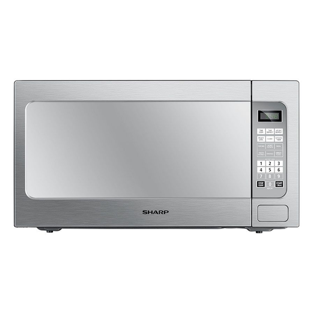 ميكروويف شارب سولو 12  قوائم 62 لتر 1200 وات R-562CR(ST) - فضي