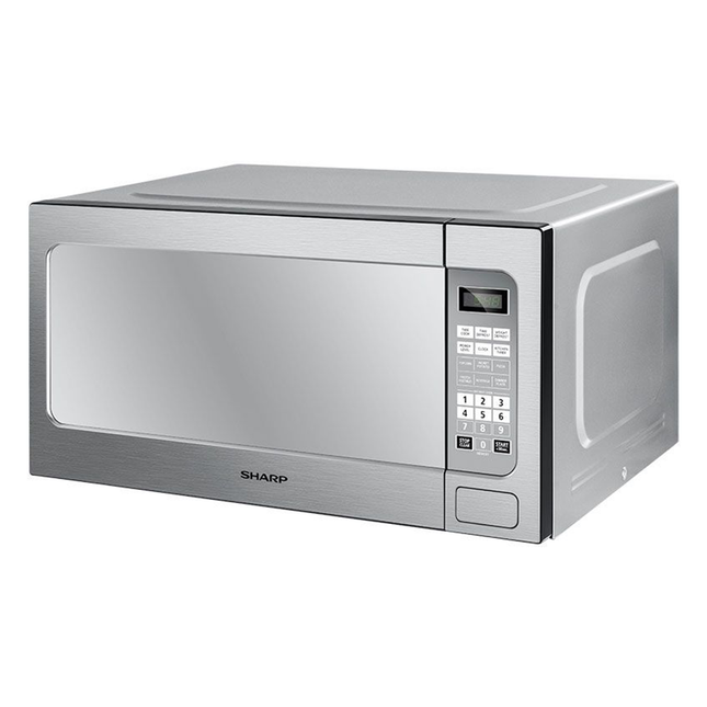 ميكروويف شارب سولو 12  قوائم 62 لتر 1200 وات R-562CR(ST) - فضي