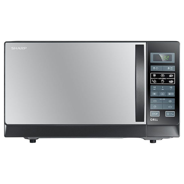 ميكروويف شارب مع شواية 6 قوائم 25 لتر 900 وات R-750MR(K) - أسود