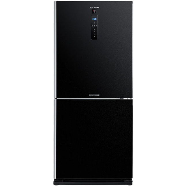 ثلاجة شارب انفرتر ديجيتال فريزر سفلي 448 لتر SJ-PV60K-BK - اسود