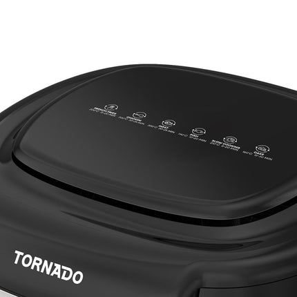 قلاية هوائية تورنيدو شاشة ليد 4 لتر 1550 وات THF-1554D-XL-BS - أسود