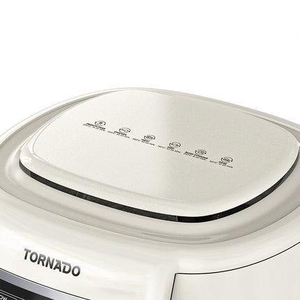 قلاية هوائية تورنيدو شاشة ليد 4 لتر 1550 وات THF-1554D-XL-CS - كريمي × فضي