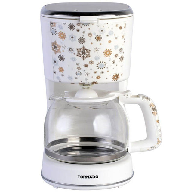 ماكينة قهوة أمريكان أوتوماتيك تورنيدو 1.25 لتر TCMA-9125-C - أبيض