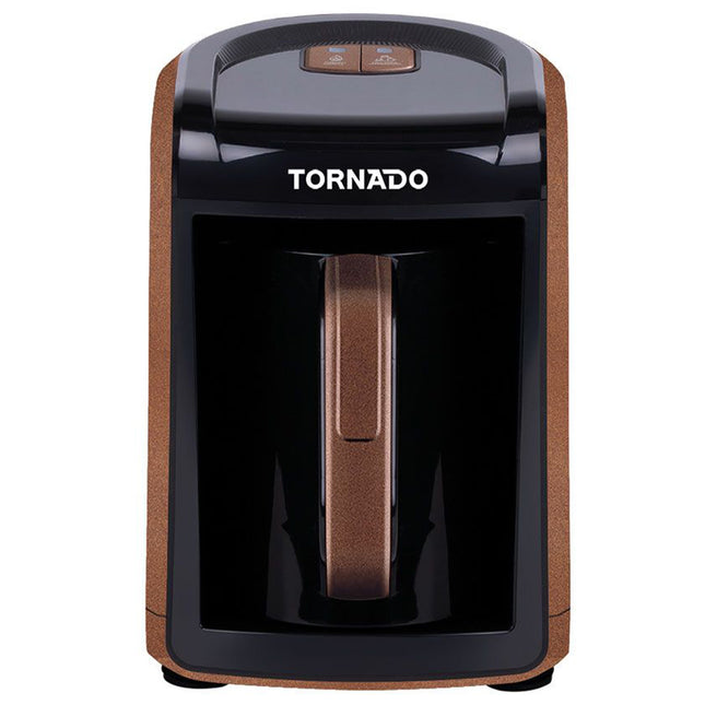 ماكينة قهوة تركي بالحليب أوتوماتيك تورنيدو 280 مل TCME-100-MILK - بني