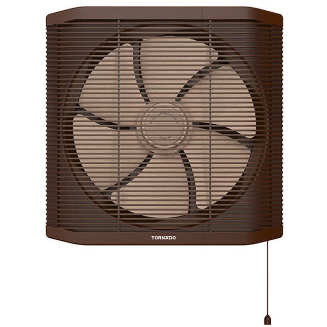 شفاط حمام تورنيدو مع شبكة للحماية والخصوصية 30 سم (35 سم × 35 سم) TVS-30CN - كريمي × بني