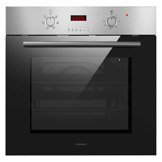 فرن بلت إن كهرباء تورنيدو 67 لتر 60 × 60 سم EO-VD60CSU-S - ستانلس ستيل