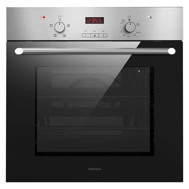 فرن بلت إن غاز تورنيدو 67 لتر 60 × 60 سم GEO-VD60CSU-S - ستانلس ستيل