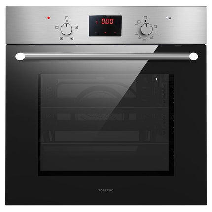 فرن بلت إن غاز تورنيدو 67 لتر 60 × 60 سم GEO-VT60CSU-S - ستانلس ستيل