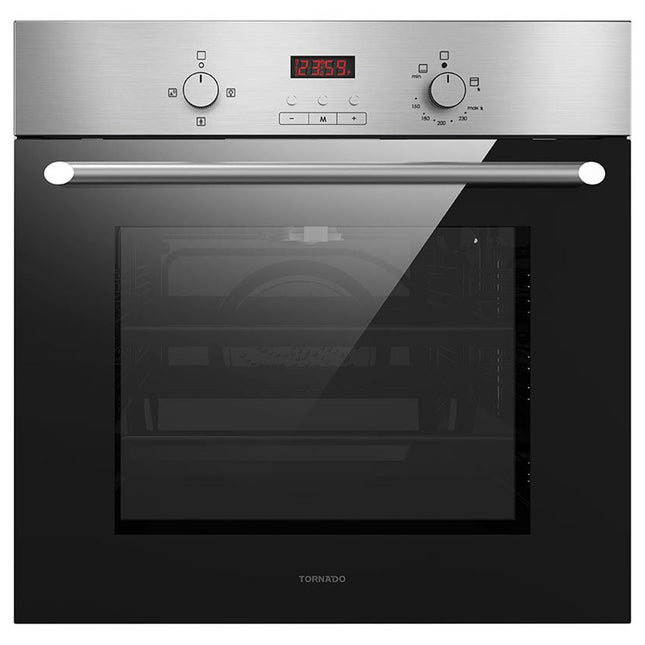 فرن بلت إن غاز تورنيدو 67 لتر 60 × 60 سم GO-VD60CSU-S - ستانلس ستيل