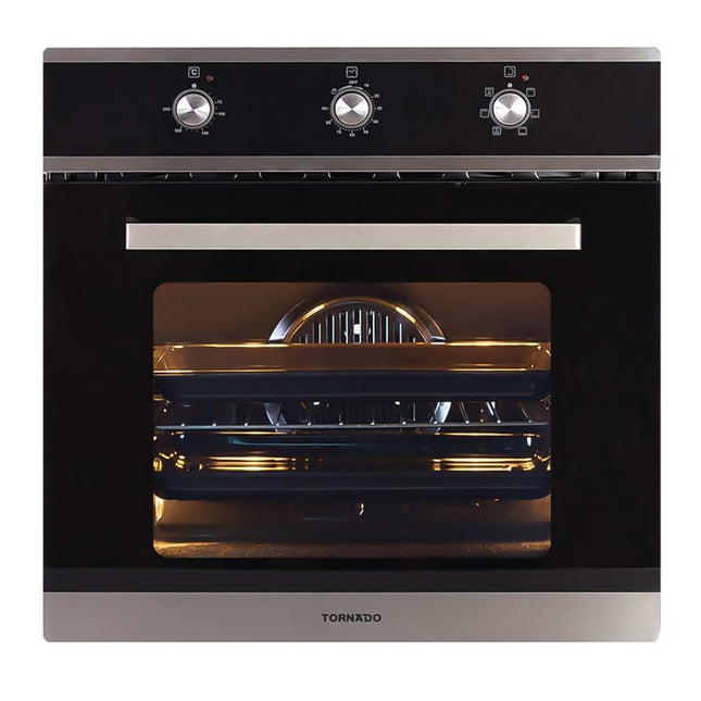 فرن بلت إن كهرباء تورنيدو 64 لتر 60 × 60 سم OV60EMFFS-1 - ستانلس ستيل