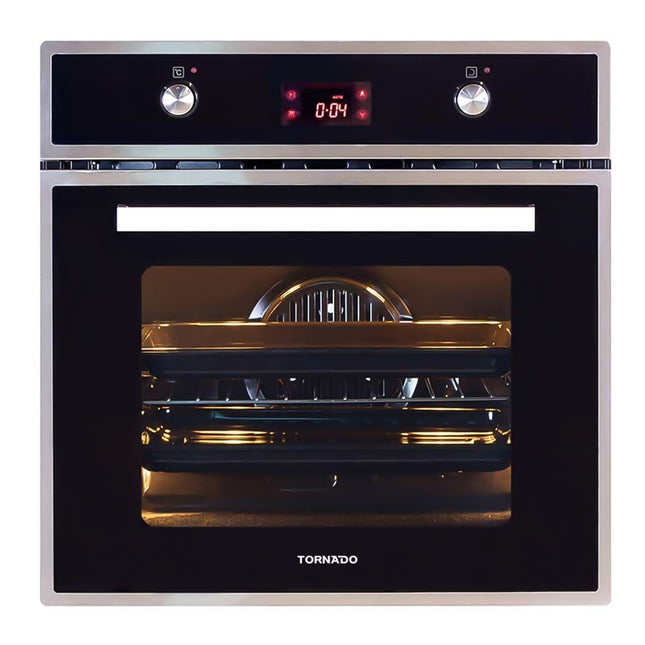 فرن بلت إن غاز تورنيدو 64 لتر 60 × 60 سم OV60GDFFS-1 - ستانلس ستيل