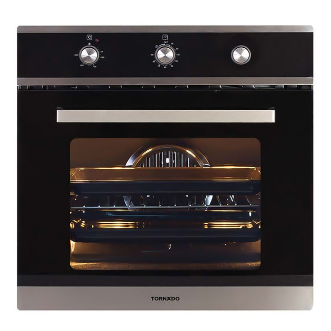 فرن بلت إن غاز تورنيدو 64 لتر 60 × 60 سم OV60GMFFS-2 - ستانلس ستيل