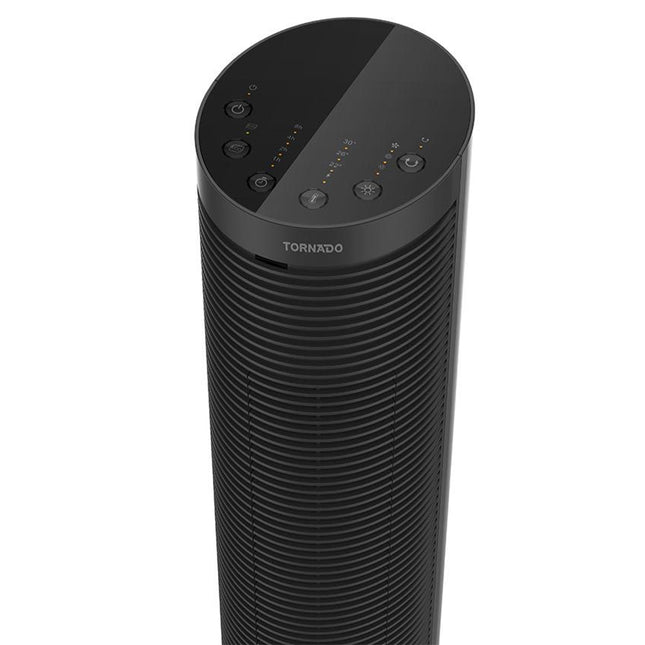 دفاية كهربائية سيراميك تورنيدو مع ريموت 16 متر 2000 وات TPH-2000WF - اسود