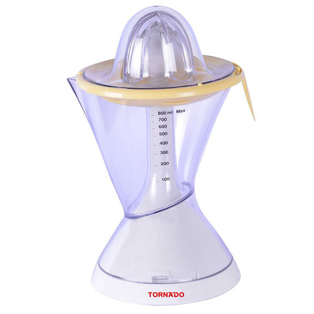 عصارة موالح تورنيدو 0.8 لتر 40 وات TCJ-40S - ابيض