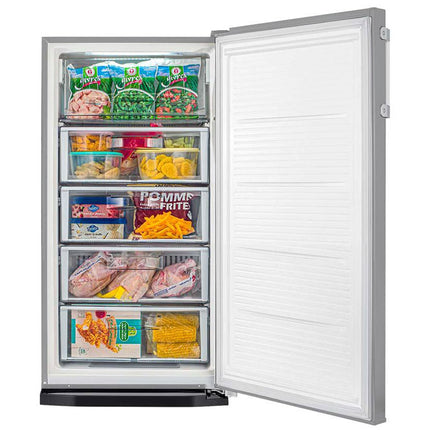 ديب فريزر تورنيدو نوفروست 5 ادراج 185 لتر RH-H18T-SL - فضي