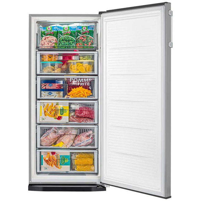 ديب فريزر تورنيدو نوفروست 6 ادراج 223 لتر RH-H22T-ST - ستانلس