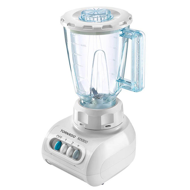 خلاط تورنيدو مع 2 مطحنة 1.5 لتر 250 وات MX900/2 - ابيض