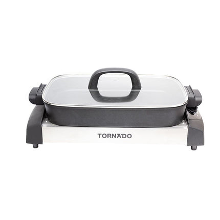  شواية تورنيدو كهربائية 1500 وات TCS-1500 - أسود × ستانلس