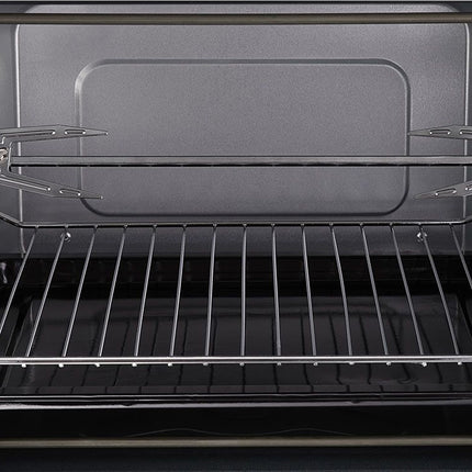 فرن كهربائي تورنيدو بشواية و مروحة 48 لتر 1800 وات TEO-48DGE(K) - اسود