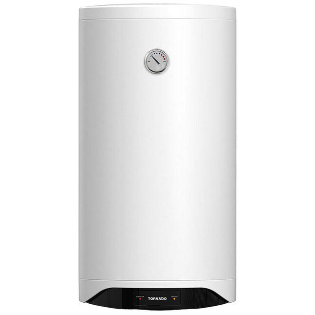 سخان مياه كهرباء تورنيدو إينامل لمبة ليد 80 لتر TEEE-80MW - ابيض