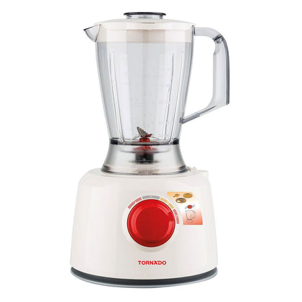 Tornado Food Processor TFP-1000CC 1000W 1.2L Bowl 1L Blender - White
