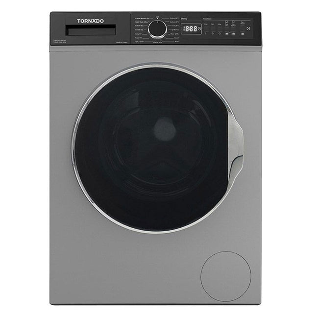غسالة ملابس تورنيدو فول أوتوماتيك 7 كجم مجفف 5 كيلو TWV-FN712SLDA - أسود