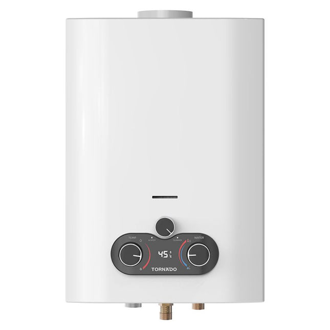 سخان مياه غاز تورنيدو غاز طبيعي 6 لتر GHE-C06CNE-W - ابيض