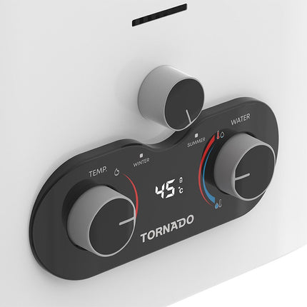 سخان مياه غاز تورنيدو غاز بوتاجاز 6 لتر GHE-C06CTE-W - ابيض