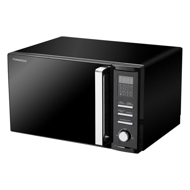 ميكروويف تورنيدو مع شواية 8 قوائم 36 لتر 1000 وات MOM-C36BBE-BK - أسود