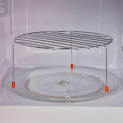 ميكروويف تورنيدو مع شواية 8 قوائم 36 لتر 1000 وات MOM-C36BBE-S - فضي