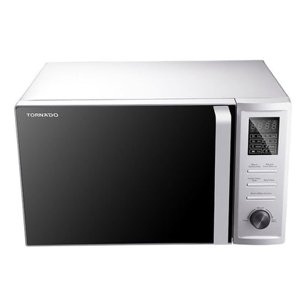 ميكروويف تورنيدو مع شواية 8 قوائم 36 لتر 1000 وات MOM-C36BBE-S - فضي