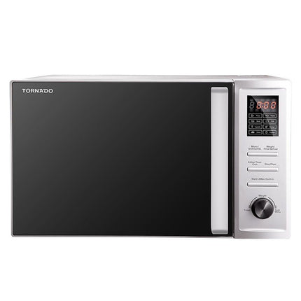 ميكروويف تورنيدو مع شواية 8 قوائم 36 لتر 1000 وات MOM-C36BBE-S - فضي
