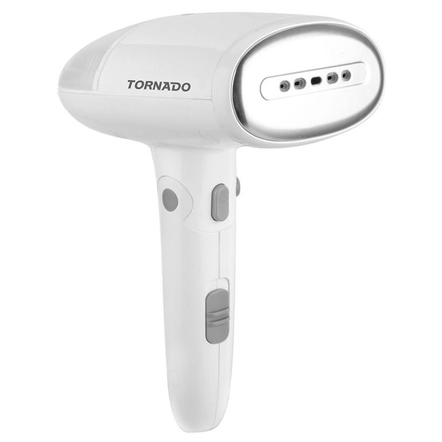 مكواة بخار محمولة قابلة للطي تورنيدو 1000 وات TST-HS1000P - أبيض