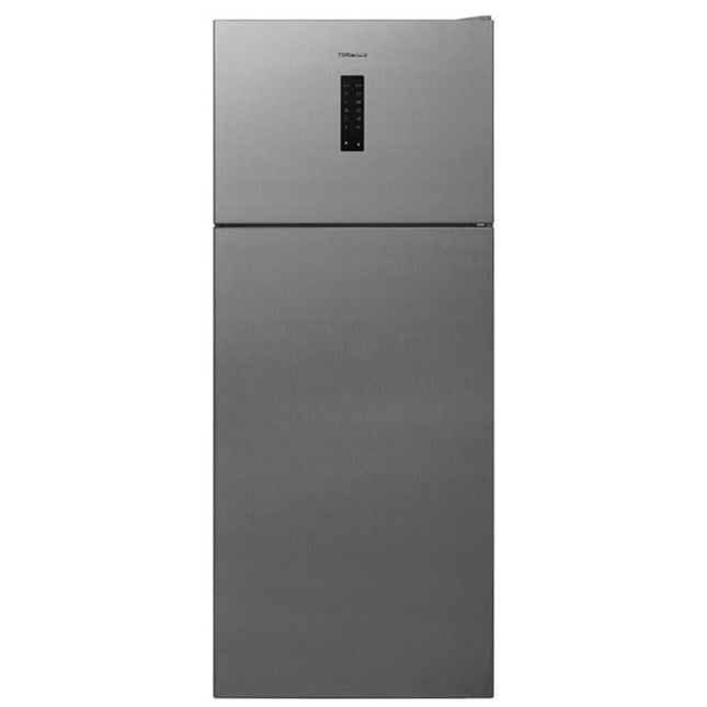 ثلاجة تورنيدو نوفروست ديجيتال 569 لتر RF-569VT-SLS - فضي لامع