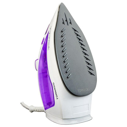 مكواة بخار تيفلون تورنيدو 1800 وات TST-1800 - أحمر/لبني/موف 