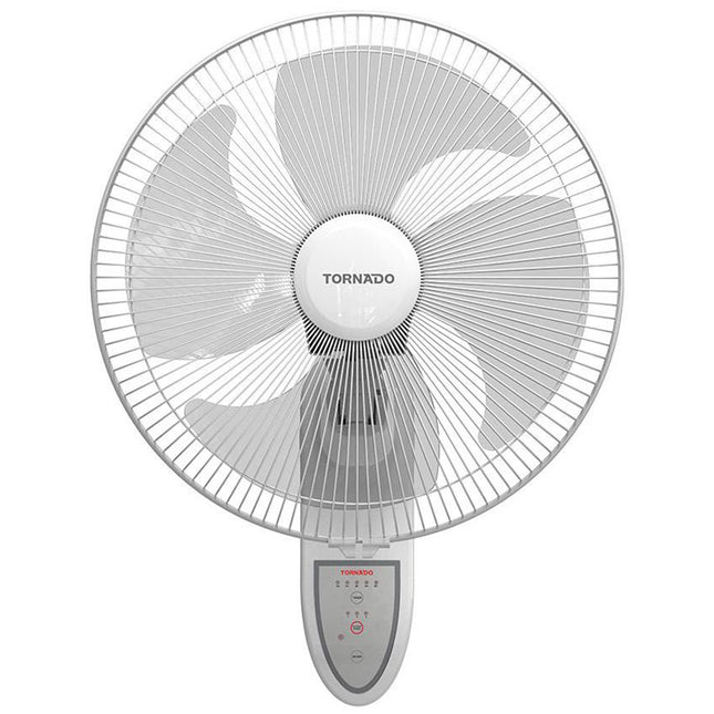 مروحة حائط تورنيدو مع ريموت 16 بوصة 4 ريش EPS-16RW - ابيض