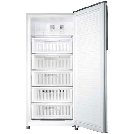 ديب فريزر توشيبا نوفروست 5 ادراج 223 لتر GF-22H-S - فضي